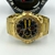 G SHOCK STEEL DOURADO/PRETO - Chavosowatches