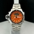 CITIZEN AQUA 4 PRATA/LARANJA