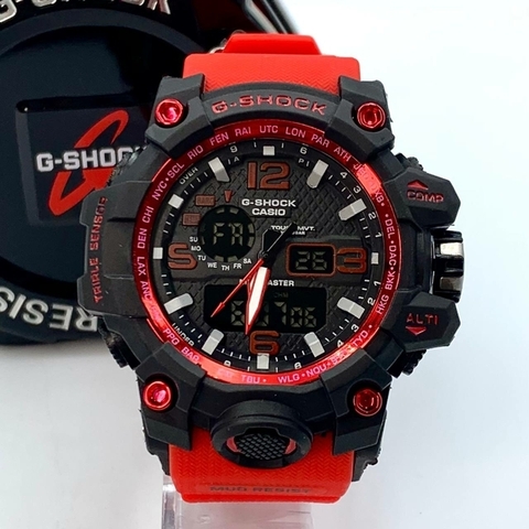 G SHOCK MUDMASTER VERMELHO