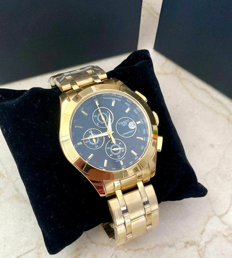 TISSOT MACHINE FUNCIONAL DOURADO VARIADOS