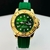 YATCH MASTER BORRACHA - DOURADO/VERDE
