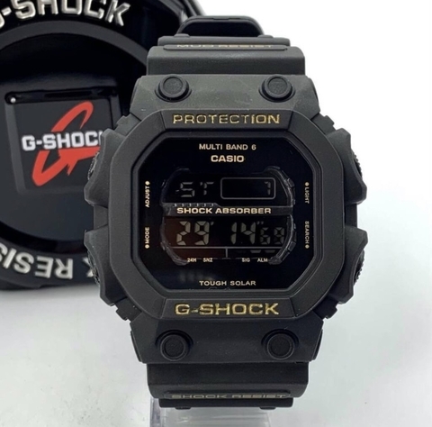 GX-56BB-1DR QUADRADO GRANDE- PRETO/DOURADO