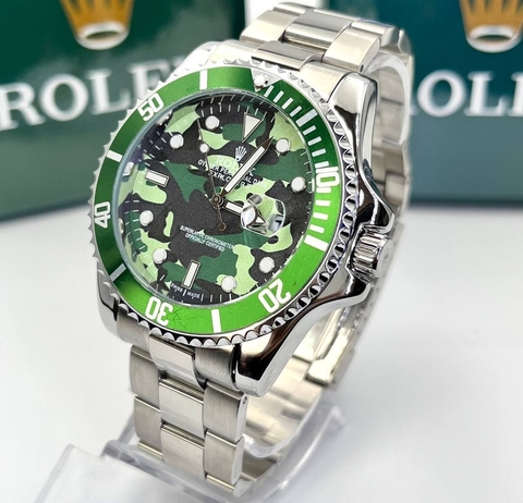 SUBMARINER PRATA- CAMUFLADO