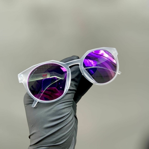 ÓCULOS OAKLEY HSTN TRANSPARENTE/ROXO
