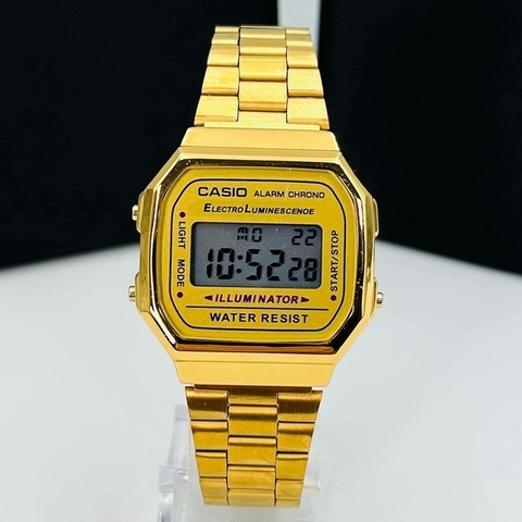 CASIO VINTAGE DOURADO/PRETO