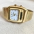 CASIO 2 HORÁRIOS GRANDE DOURADO/BRANCO/PRETO - Chavosowatches