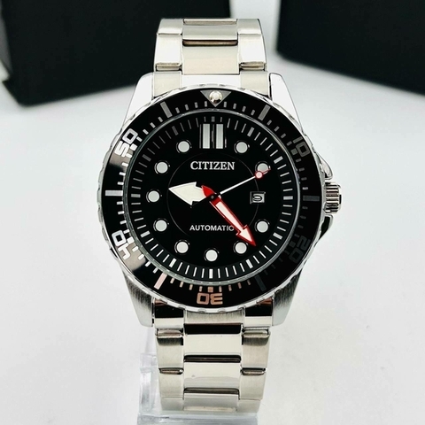 CITIZEN MASTER PRATA/PRETO