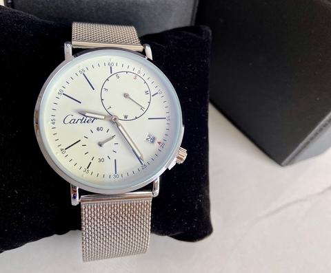 CARTIER PRATA/BRANCO