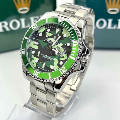 SUBMARINER PRATA- CAMUFLADO