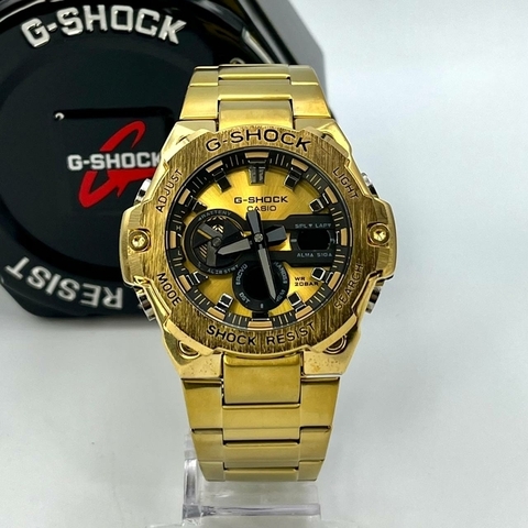 G SHOCK STEEL DOURADO
