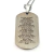 Collar placa Arcángel Rafael acero inoxidable COD 1115 - creacionesmx