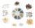 Kit De Componentes Broches, Ganchos Y Argollas Para Armar V5-0CCX-G9C8