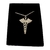 Collar Con Dije Caduceo Símbolo Médico De Acero Inoxidable COD 78-2HPI-I52Z en internet