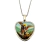 Collar Corazón Arcángel Miguel Protección Acero Inoxidable CA19131