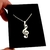 Collar Con Dije Nota Musical De Acero Inoxidable COD ILOVE3321