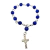 Pulsera jade azul con cruz PM44006 en internet