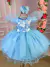 Vestido Marie Jardim Encantado Azul Bebê - loja online