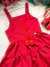 Vestido Blogueirinha Cecilia Vermelho - loja online