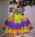 Vestido Marie Junino Luxo Arraia do Coração Roxo - loja online