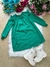 Vestido Ysa Kids Infanto/Juvenil Modinha Catarina Verde - comprar online