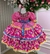 Vestido Bella Child Junino Quermesse Chique Pink - Ferreira Kids