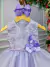 Vestido Vila Lele Jardim Encantado Flora Lilas - comprar online