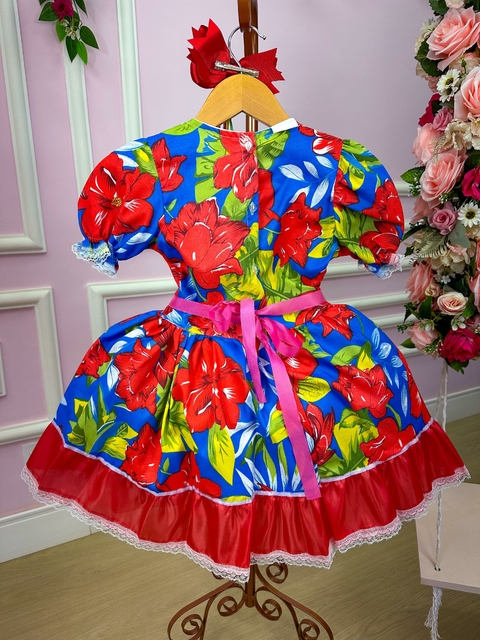 Vestido Junino Sem Short Alice