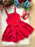 Vestido Blogueirinha Cecilia Vermelho - Ferreira Kids