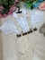 Conjunto Miss Cherry Suspensorio Luiz Linho Bege - comprar online