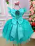 Vestido Tematico Luxo Unicornio Verde Tiffany - Ferreira Kids