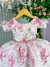 Vestido Infantil Bella Child Rosa Bebe Florido - comprar online