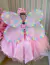 Vestido Marie Jardim Encantado Rosa Bebe Borboleta Branca na internet