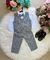 Conjunto Miss Cherry Colete Davi Cinza na internet