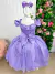 Vestido Marie Bolinhas Lilás - Ferreira Kids