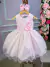Vestido Vila Lele Jardim Encantado Flora Rosa Bebe