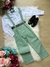 Conjunto Miss Cherry Vitor Suspensorio Verde