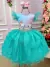 Vestido Tematico Luxo Unicornio Verde Tiffany