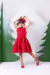 Vestido Blogueirinha Cecilia Vermelho - comprar online
