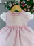 Vestido Miss Sweet Rosa Bebe Florzinha na internet