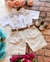 Conjunto Miss Cherry Social Linho Shorts Gustavo - Ferreira Kids