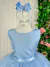Vestido Enjoy Longo Regata Azul Bebe - comprar online