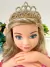 Coroa Belli Strass Dourada Judi/Judy