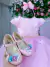 Vestido Marie Rosa Bebe Jardim das Borboletas Lais - Ferreira Kids