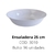 Ensaladera 25cm melamina - smileonce