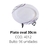Plato oval 30cm Melamina - smileonce