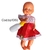bebe de plastico con ropa