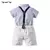 Conjunto de roupas para bebês meninos, camisa de manga curta + shorts - loja online