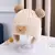 Touca de lã de ursinho com pompom para crianças - comprar online