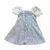 Vestido jeans com mangas de renda para meninas/ crianças - comprar online