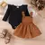 Moda outono 2 peças para meninas de 0-18 meses - comprar online
